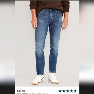 Old Navy Men's Flex Skinny 5 pocket Medium Wash Jeans 32 x 36 NIP NWT